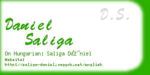 daniel saliga business card